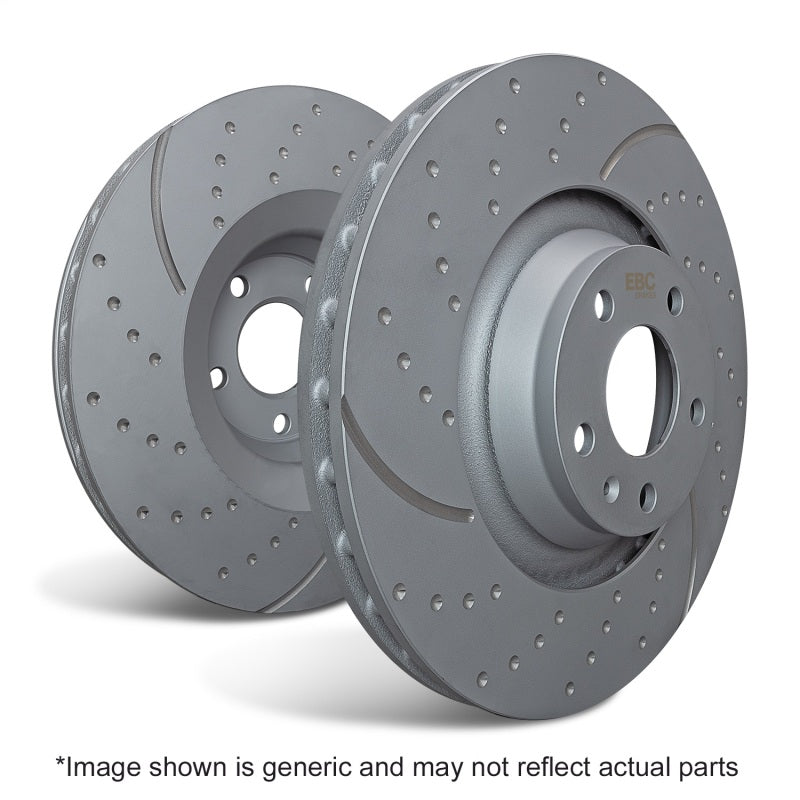 EBC 11+ BMW X3 2.0 Turbo (F25) GD Sport Front Rotors - GD1808