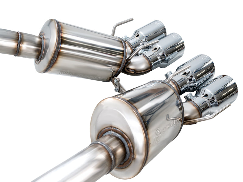 AWE Tuning 09-13 Chevrolet Corvette 6.2L Touring Edition Axle-Back Exhaust w/ Chrome Silver Tips - 3015-42662