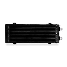 Load image into Gallery viewer, Mishimoto Universal Medium Bar and Plate Dual Pass Black Oil Cooler - MMOC-DP-MBK