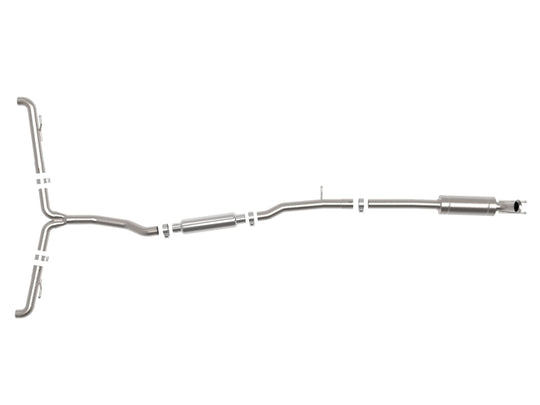 aFe Mercedes Benz GLA250 14-19 L4-2.0L (t) MACH Force-Xp 2-1/2in to 2-1/4in 304 SS Cat-Back Exhaust - 49-36503