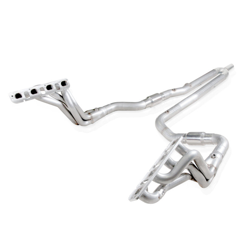 Stainless Works 2009-16 Dodge Ram 5.7L Headers 1-3/4in Primaries 3in High-Flow Cats Y-Pipe - RAM09HCATYST