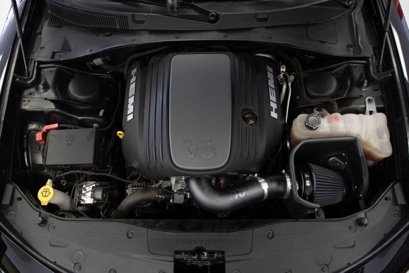 K&N 05-19 Dodge Magnum V8 5.7L/6.1L DRYFLOW Performance Air Intake System - 30-1542