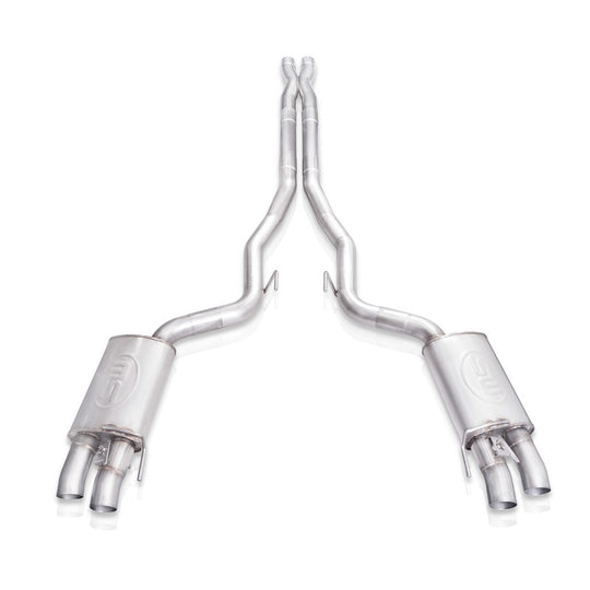 Stainless Works 2015+ Ford Shelby GT350 Redline Performance Connect X-Pipe Catback Exhaust w/Valves - GT350CBXPCR