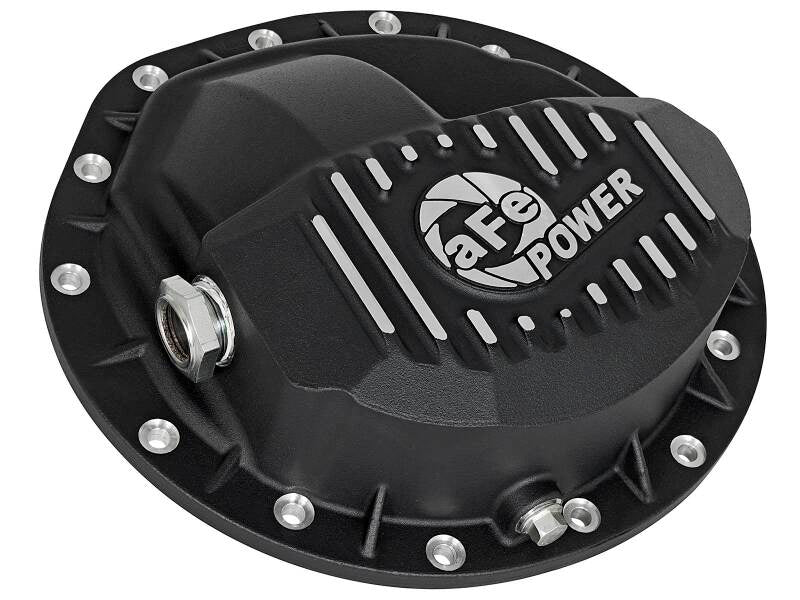 aFe Power Front/Rear Diff Cover Kit w/ Oil 03-13 Dodge L6 Trucks (AAM 9.25-14 & AAM 11.5-14) - 46-7700AB