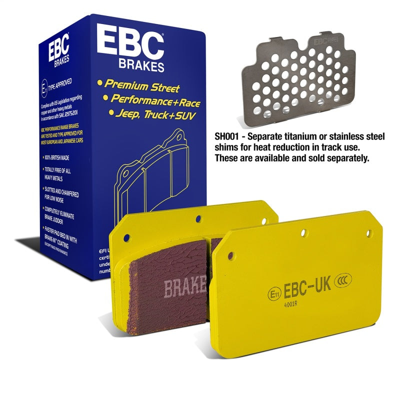 EBC Brakes Yellowstuff Performance Brake Pads - DP4001R