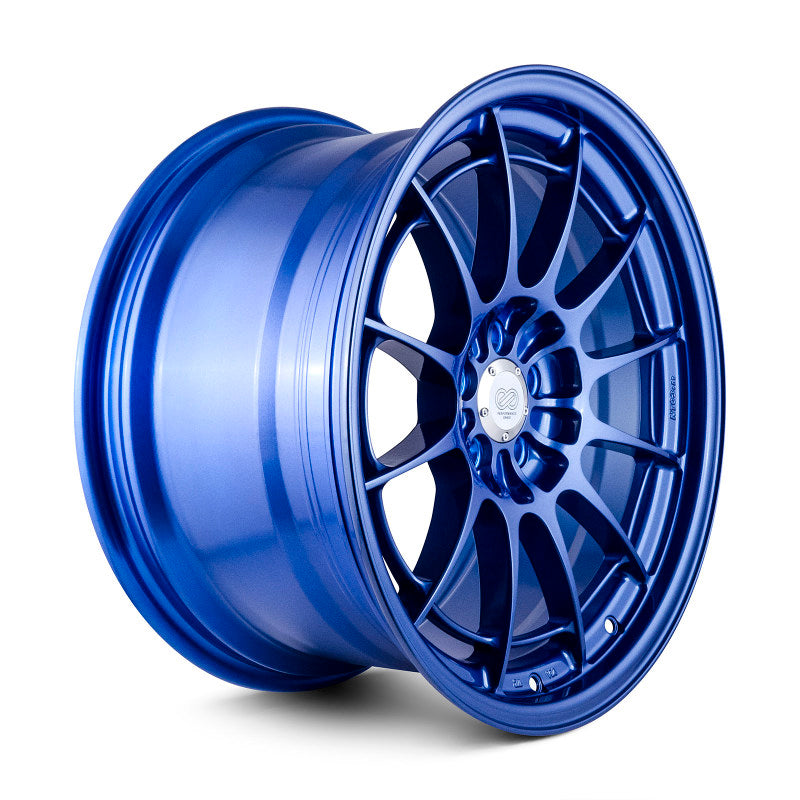 Enkei NT03+M 18x9.5 5x114.3 40mm Offset 72.6mm Bore Victory Blue Wheel G35/350z (MOQ 40) - 3658956540BL