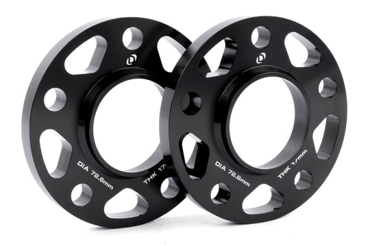 Dinan Wheel Spacers - 5x120 - 72.6mm CB - 17mm Thick (Set of 2) - D210-2042