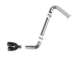 aFe Takeda Axle-Back Exhaust System Hyundai Elantra N Line 21-25 L4-1.6L- Black Tip - 49-37045-B