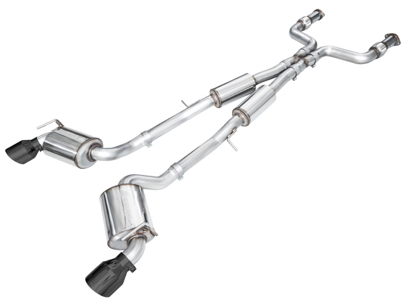 AWE Tuning 2023 Nissan Z RZ34 RWD Touring Edition Cat-Back Exhaust System w/ Diamond Black Tips - 3015-33400