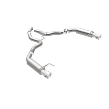 Load image into Gallery viewer, MagnaFlow Axle Back, SS, 3in, Competition, Dual Split Polished 4.5in Tip 2015 Ford Mustang GT V8 5.0 - 19103