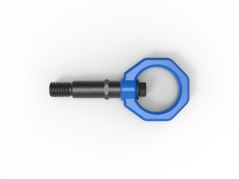 aFe Control Rear Tow Hook Blue 20-21 Toyota GR Supra (A90) - 450-721002-L