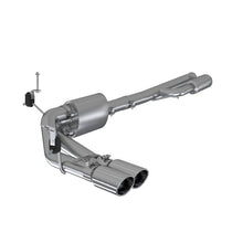 Load image into Gallery viewer, MBRP 2019+ Chevrolet Silverado 1500 4.5L/5.3L Pre-Axle Dual Side Exit w/ 4in OD Tip - AL - S5092AL