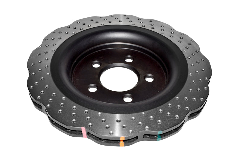 DBA 15-20 Ford Mustang (w/GT Performance Package) Rear 4000 Series Drilled Wavy Rotor - DBA42165WXD