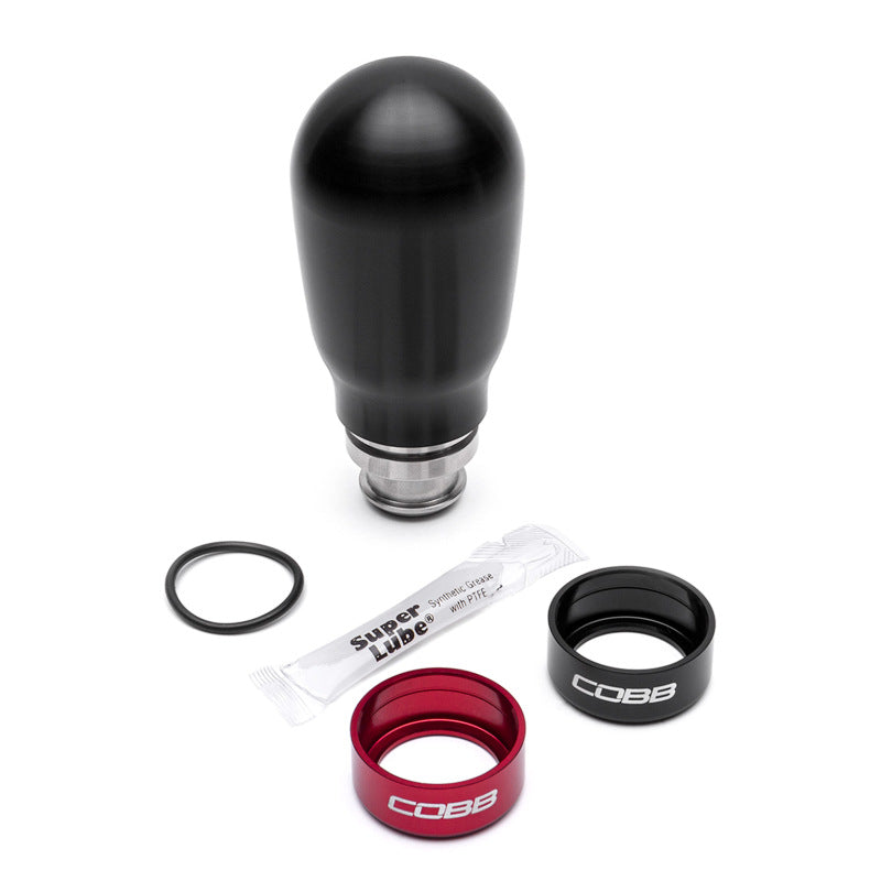 Cobb Subaru 5-Speed COBB Teardrop Weighted Knob - Black - 211370-BK