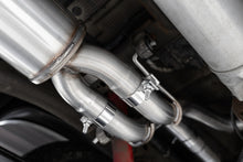 Load image into Gallery viewer, MBRP 19-21 Chevy Silverado 1500 6.2L 2.5in Dual Split Rear Cat Back w/ Quad Carbon Fiber Tips- T304 - S50053CF