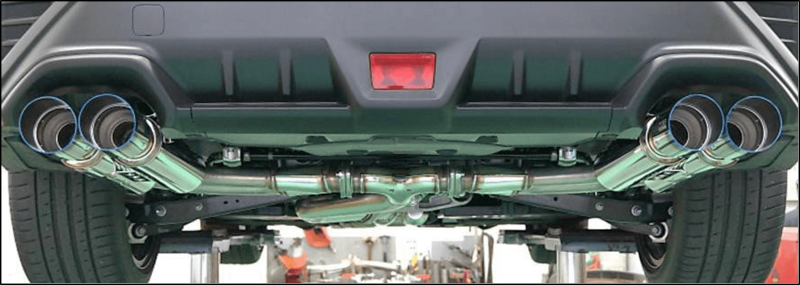 HKS 2021 Subaru WRX LEGAMAX Sport Exhaust - 31021-AF026