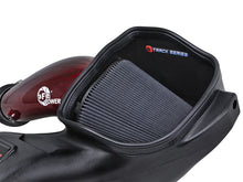 Load image into Gallery viewer, aFe 23-24 Ford F150 Raptor R Supercharged Red Carbon Track Series Air Intake w/ P5R Filter (MOQ 24) - 57-10030KR