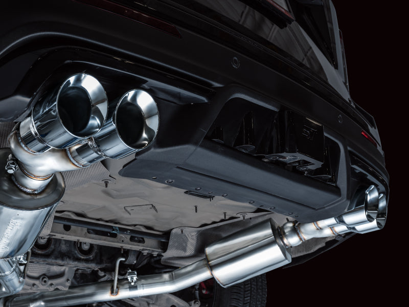 AWE Tuning 2020+ Ford Explorer ST Touring Edition Exhaust w/ Chrome Silver Tips - 3015-42625