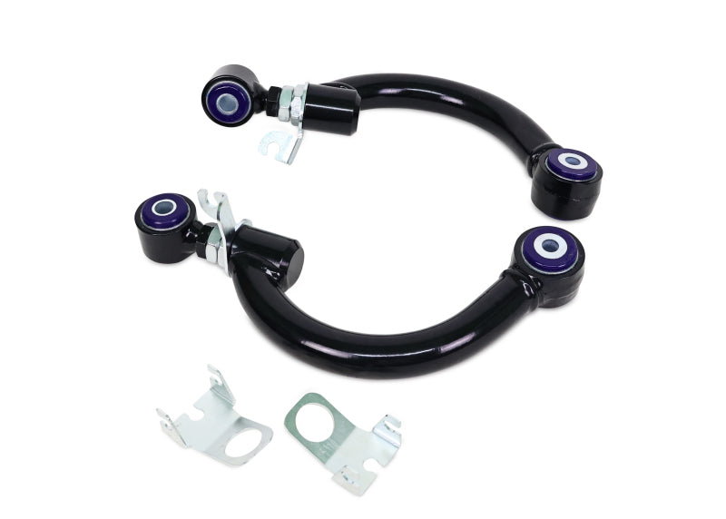 SuperPro 06-25 Volkswagen Golf GTI Upper Rear HD Adjustable Toe Arm Set - TRC1219