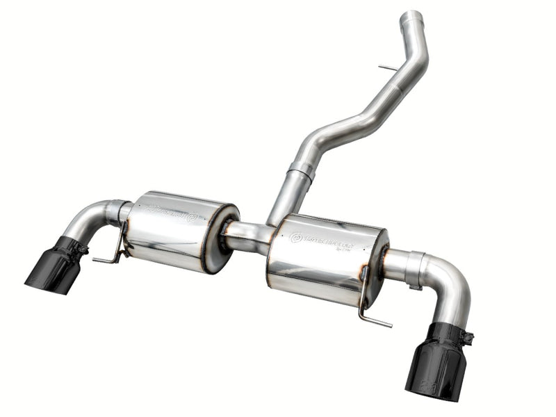 AWE 19-23 BMW 330i / 21-23 BMW 430i Base G2X Touring (Excl. Conv) Axle-Back Exhaust - Diamond Black - 3015-33429