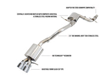 Load image into Gallery viewer, AWE Tuning Mk5 Jetta 2.0T - GLI Touring Edition Exhaust - Polished Silver Tips - 3015-22062