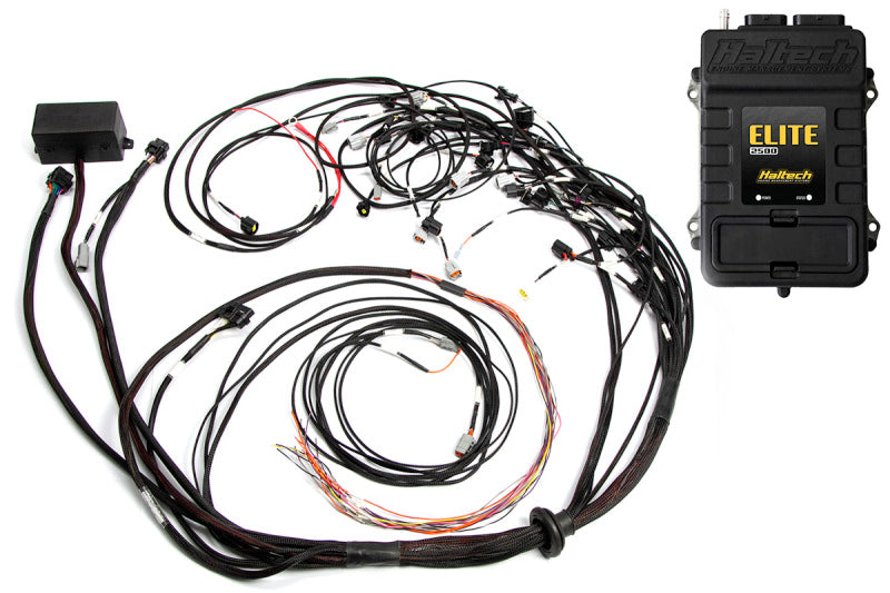 Haltech Elite 2500 Terminated Harness ECU Kit w/EV1 Injector Connectors - HT-151369