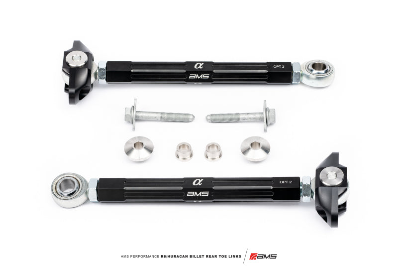AMS Performance Lamborghini Huracan (AWD Only) Billet Rear Toe Links - ALP.37.11.0010-2