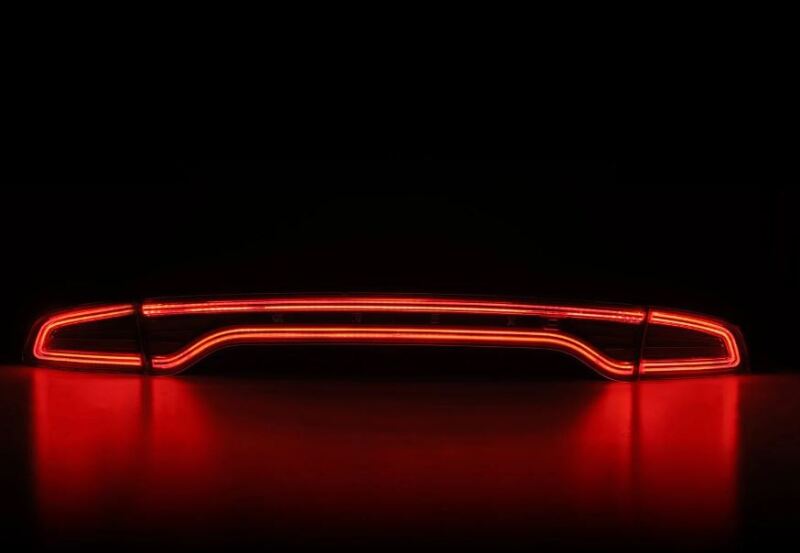 AlphaRex 15-23 Dodge Charger Nova-Series LED Tail Lights - Black - 642012