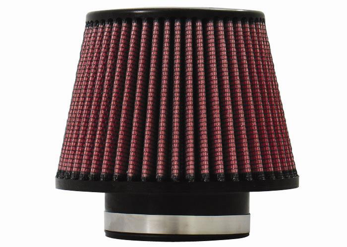 Injen High Performance Air Filter - 3.50 Black Filter 6 Base / 5 Tall / 5 Top - X-1015-BR