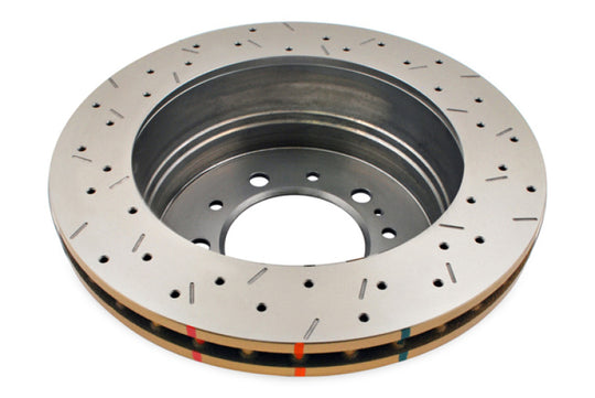 DBA 98-05 Lexus LX 470 / 98+ Toyota Landcruiser 100 Series Rear Drilled & Slotted 4000 Series Rotor - DBA4789XS