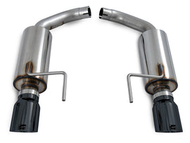 AWE Tuning S550 Mustang EcoBoost Axle-Back Exhaust - Touring Edition (Diamond Black Tips)
