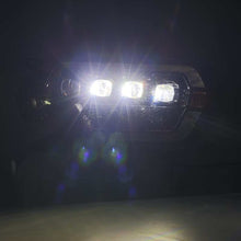 Load image into Gallery viewer, AlphaRex 12-15 Toyota Tacoma NOVA LED Proj Headlights Plank Alpha Blk w/Activ Light/Seq Signal/DRL - 880752