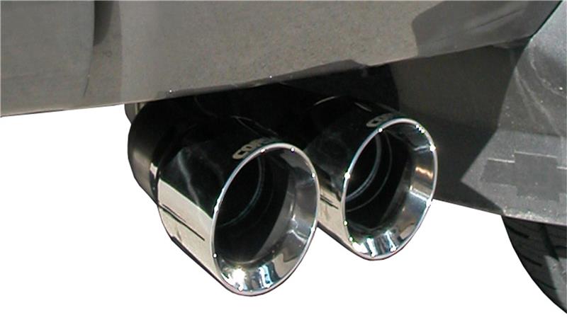 Corsa 2007-2008 Chevrolet Silverado Crew Cab/Short Bed 1500 4.8L V8 Polished Sport Cat-Back Exhaust - 14259