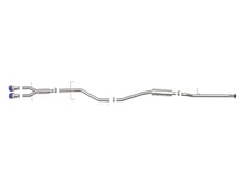 Load image into Gallery viewer, aFe Takeda 2.5in 304 SS Cat-Back Exhaust System w/ Blue Tips 17-20 Honda Civic Si Sedan I4 1.5L - 49-36619-L
