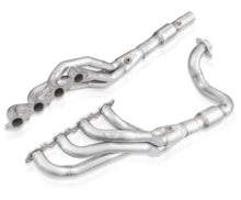 Load image into Gallery viewer, Stainless Works 20-21 Ford F-250/F-350 7.3L Headers 2in Primaries 3in Collectors High Flow Cats - FT2202HCAT