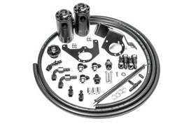 Radium Engineering 09-15 Cadillac CTS-V Dual Catch Can Kit - 20-1564-FL