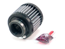Load image into Gallery viewer, K&amp;N 1.375in Flange ID x 3in OD x 2.5in H Rubber Base Crankcase Vent Filter - 62-1430