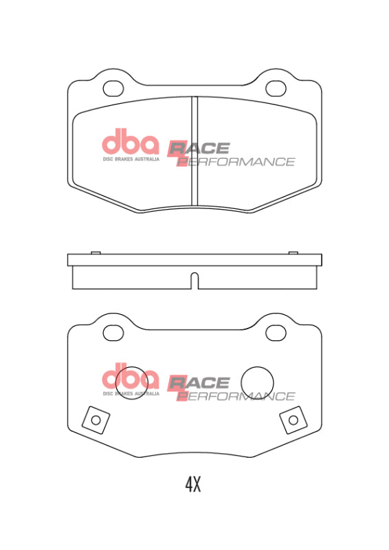 DBA 16-17 Audi A7 (w/400mm Front Disc) Front RP Performance Brake Pads - DB8943RP
