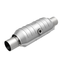 Load image into Gallery viewer, MagnaFlow Universal Catalytic Converter 2.25 Midbed O2 Front CA - 444355