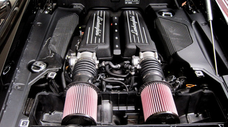 K&N Replacement Air Filter for 09-13 Audi R8 5.2L V10 / 09-13 Lamborghini Gallardo 5.2L V10 - E-0669