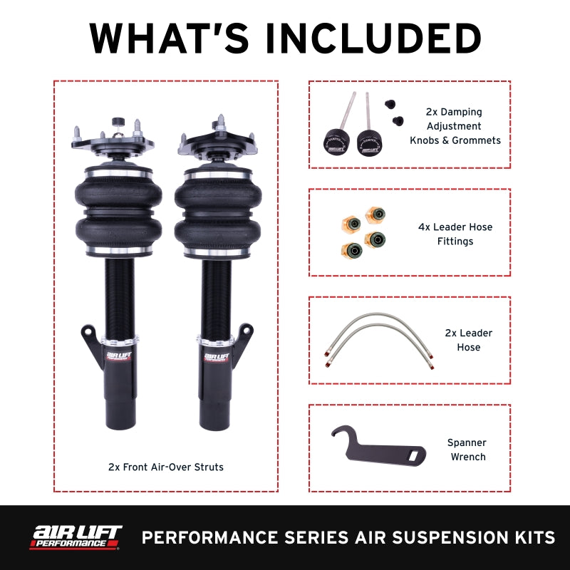 Air Lift Performance 18-25 Honda Accord Sedan Front Air Suspension Kit - 76008