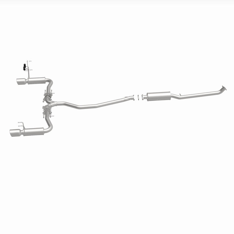 MagnaFlow 16-18 Honda Civic L4 2.0L Street Series Cat-Back Exhaust w/ Polished Tips - 19313