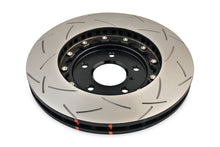 Load image into Gallery viewer, DBA 03-07 350Z / 03-04 G35 w/ Brembo Front Slotted 5000 Series 2 Piece Rotor Assembled w/ Black Hat - DBA5600BLKS