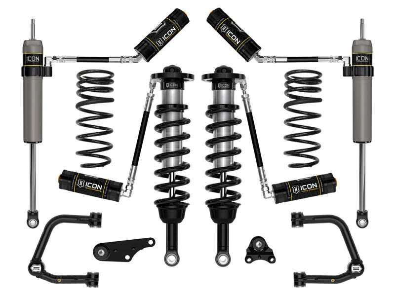 ICON 24 Tacoma 1.25-3in Stage 4 Suspension System Tubular Overland Rear Coils - K53294TX