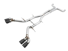 Load image into Gallery viewer, AWE Tuning 16-19 Chevy Camaro SS Non-Res Cat-Back Exhaust - Track Edition (Quad Diamond Black Tips) - 3020-43074