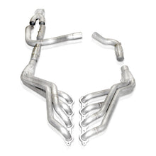 Load image into Gallery viewer, Stainless Works 2007-14 Chevy Tahoe and Yukon LT 1-3/4in Primaries 2-1/2in Y-Pipe High-Flow Cats - CTTHCATY