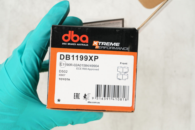 DBA 91-96 Toyota Land Cruiser XP650 Front Brake Pads - DB1199XP