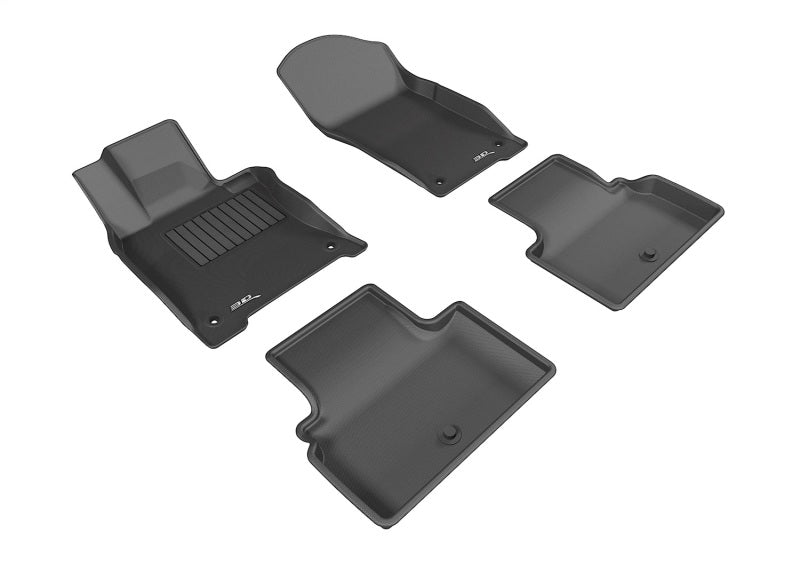 3D MAXpider 14-17 Infiniti Q50 Kagu Black Full Set - L1IN01701509