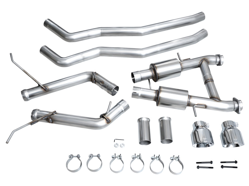AWE Tuning 11-24 Dodge Durango 5.7L Track Edition Exhaust w/ Chrome Silver Tips - 3020-32575