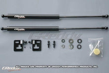 Load image into Gallery viewer, GReddy 05-07 Subaru WRX/STi Engine Hood Lifter Kit (Designed for OEM weight hoods.)
